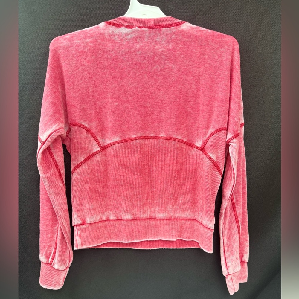 Hello Nite  Pink Women's Sweatshirt - Picture 3 of 4